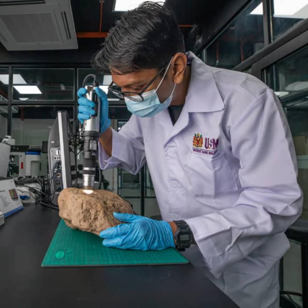 Archaeological research, one of the prominent programs in USM.