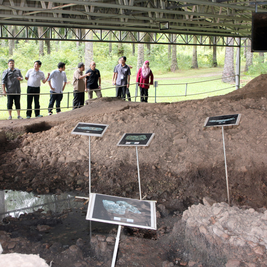 USM's archaeological site, Sungai Batu. The oldest civilization in Southeast Asia.