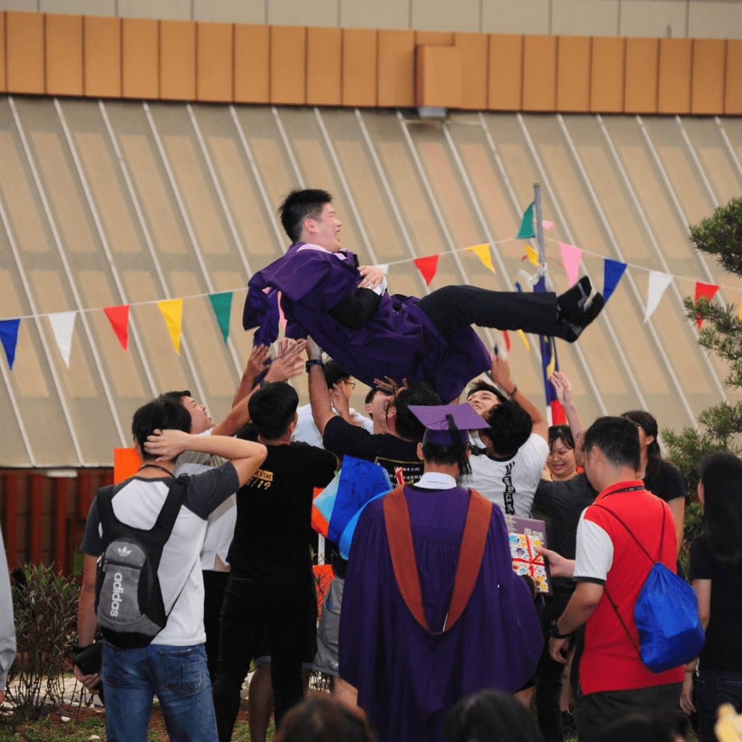 One of the most memorable days in life: graduating.