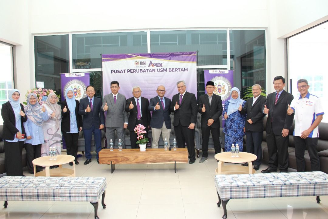 The historic launching of the Pusat Perubatan USM Bertam